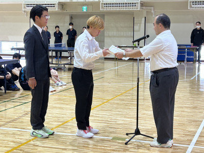 バスケ表彰