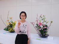 通信展　生け花部